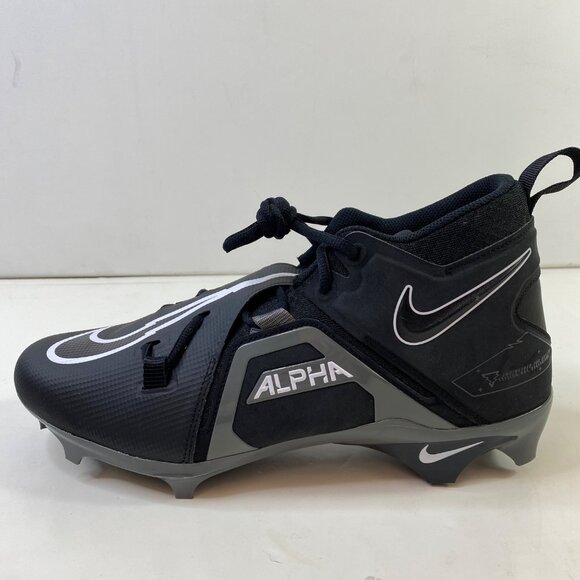 Nike Mens Nike Alpha Menace Pro 3 Black Football Shoes CT6649-010 Size 11 - Picture 2 of 13